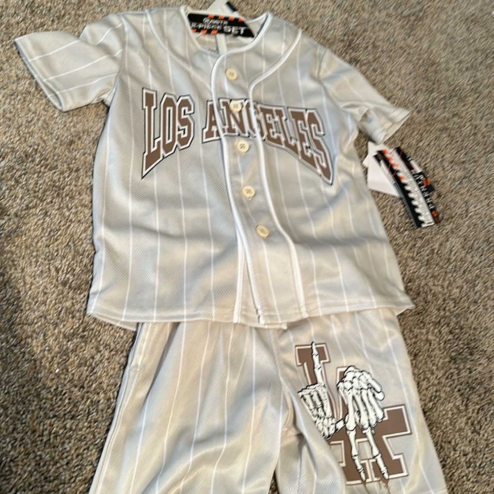 Los angeles matching set jersey
